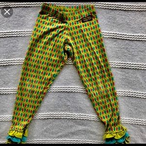 Emerald Argyle leggings by Matilda Jane.